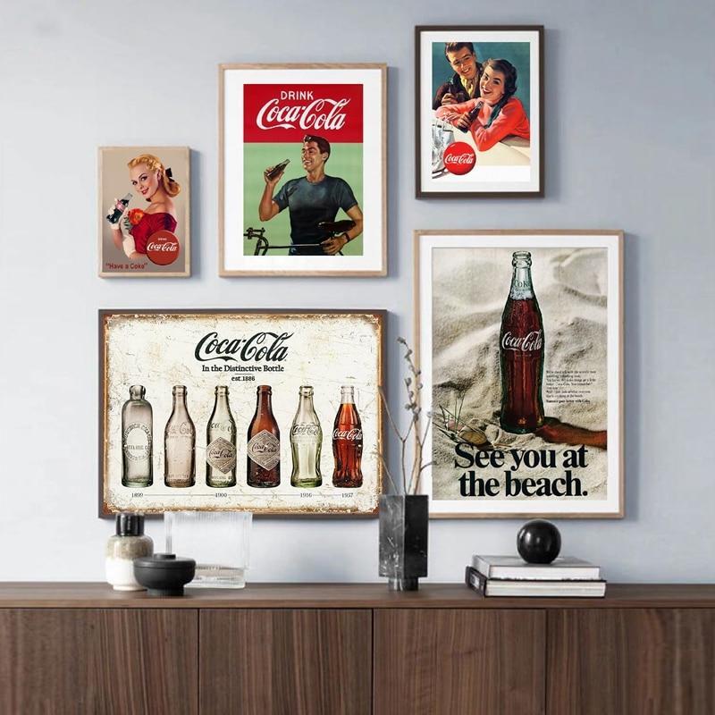 Pintura Vintage Da Coca-Cola
