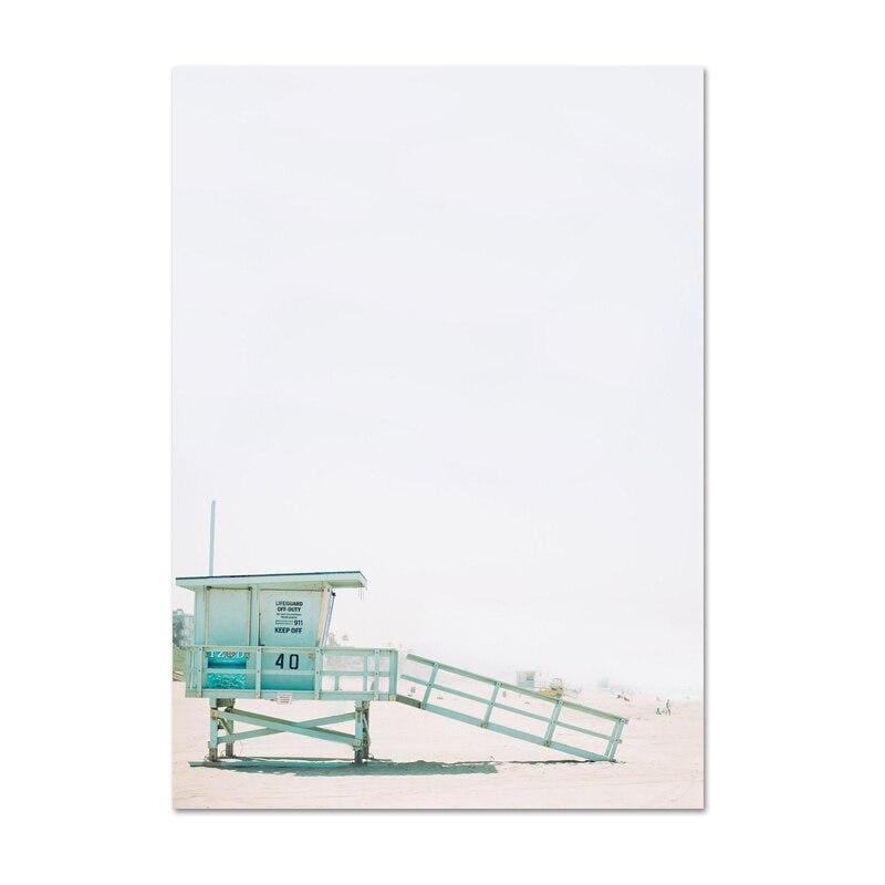 Pintura Vintage Deco Da Califórnia