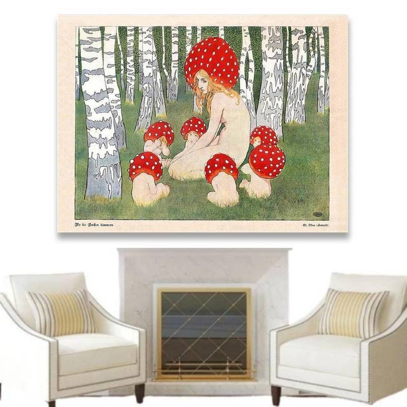 Pintura Infantil Vintage