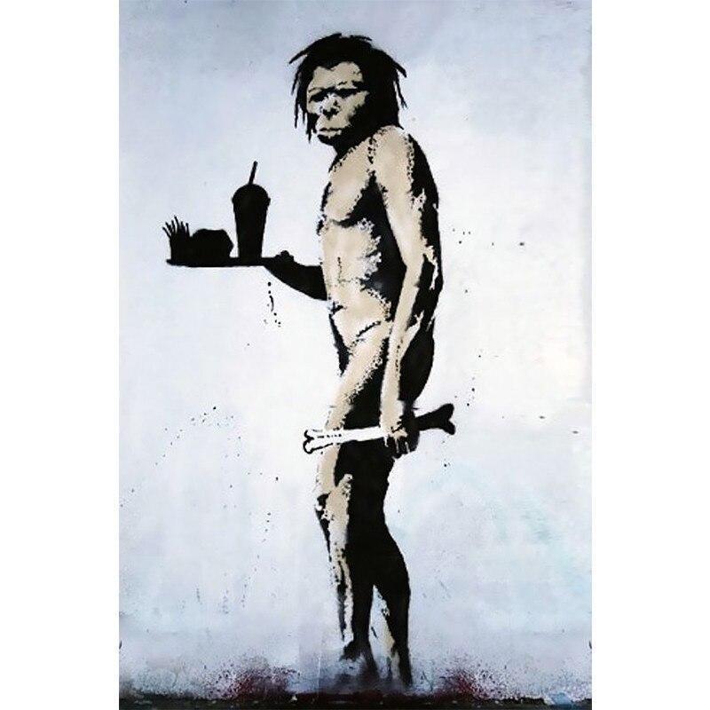 Quadro-Negro Vintage De Fast-Food