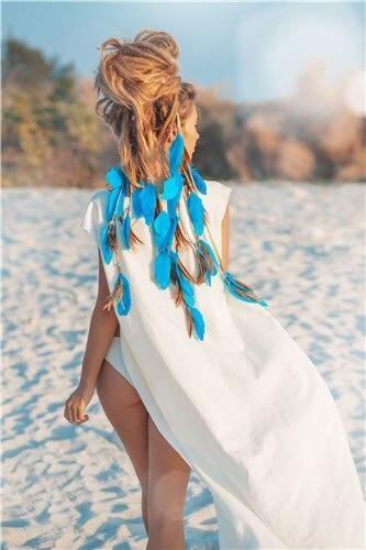 Pintura Vintage De Mulher Nativa Americana