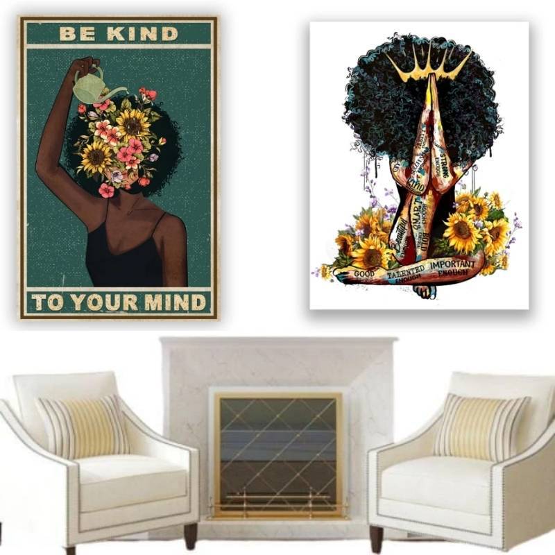 Pintura De Mulher Vintage