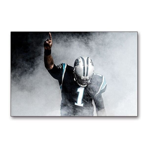 Pintura Vintage De Futebol Americano