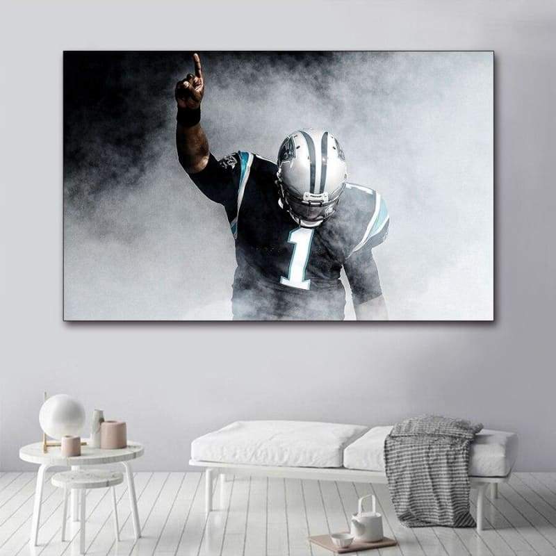 Pintura Vintage De Futebol Americano