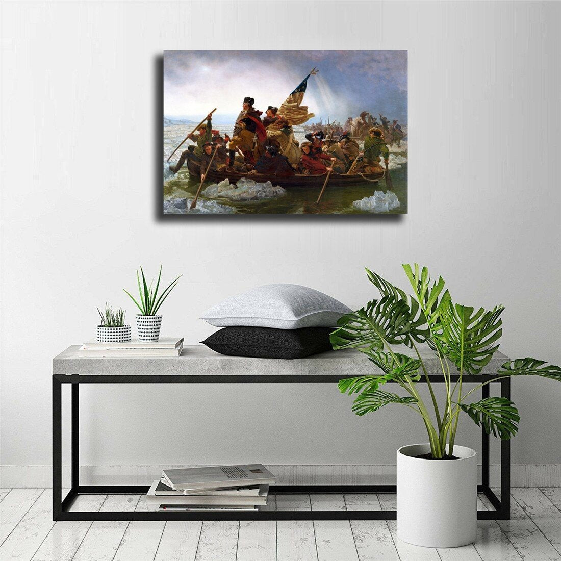 Vintage Pintando A Glória Dos Estados Unidos