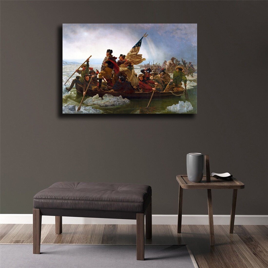 Vintage Pintando A Glória Dos Estados Unidos