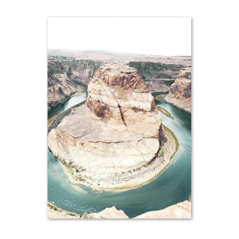 Pintura Vintage Do Grand Canyon