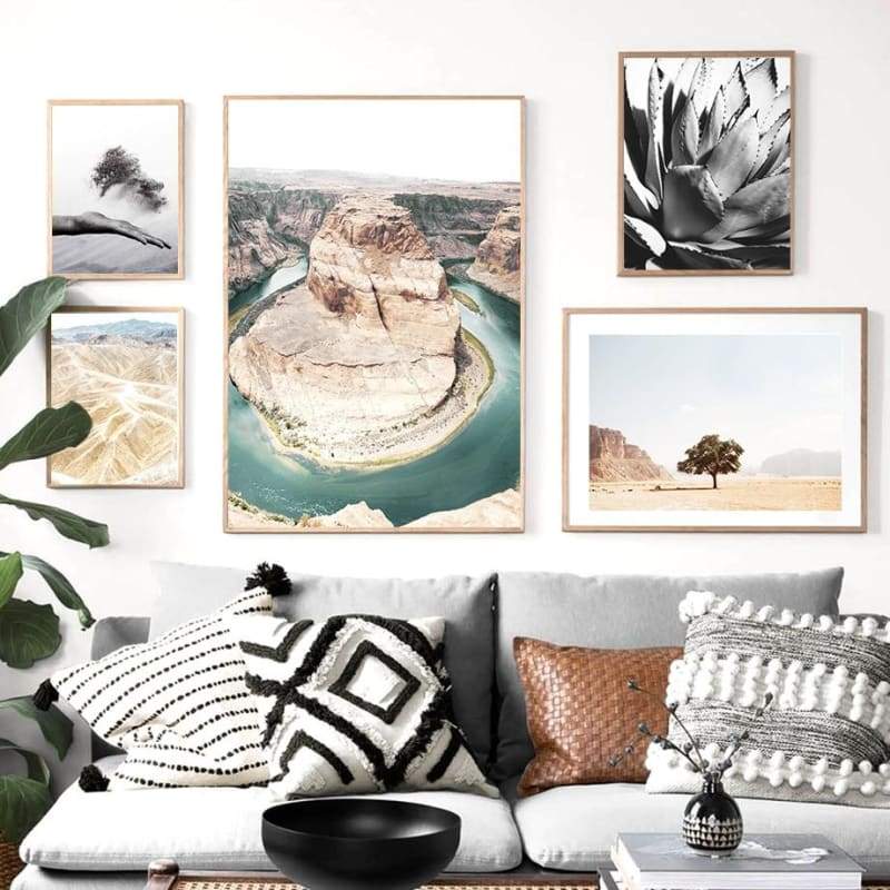 Pintura Vintage Do Grand Canyon