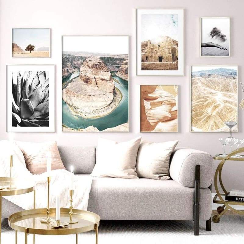 Pintura Vintage Do Grand Canyon