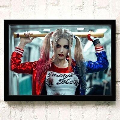 Pintura Vintage Da Harley Quinn