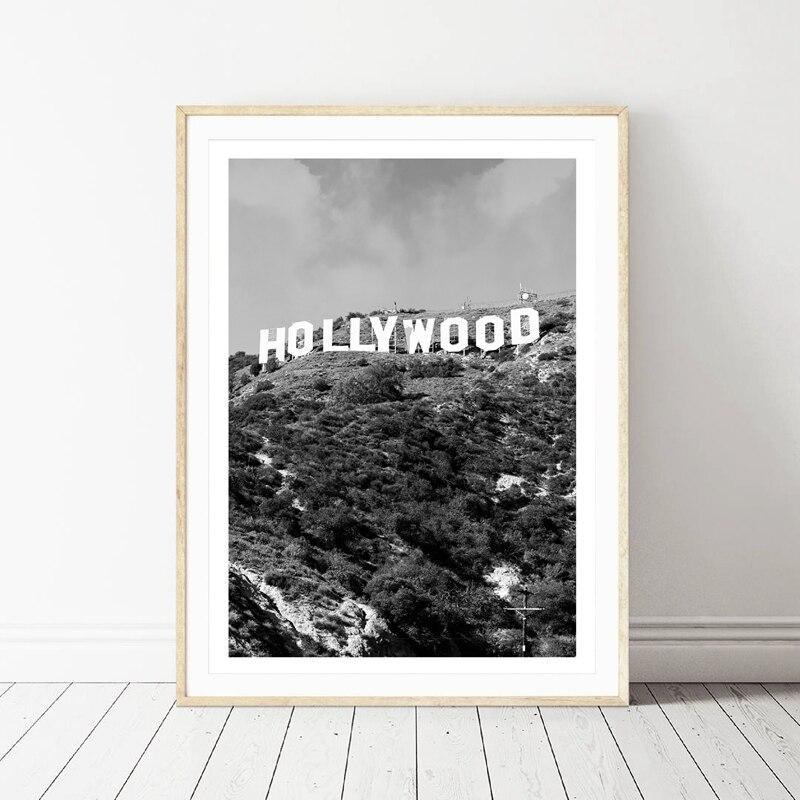Pintura Vintage De Hollywood