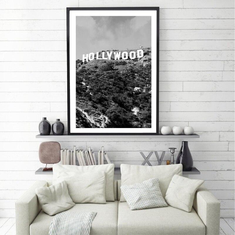 Pintura Vintage De Hollywood