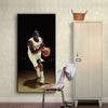 Pintura Vintage De Kobe Bryant