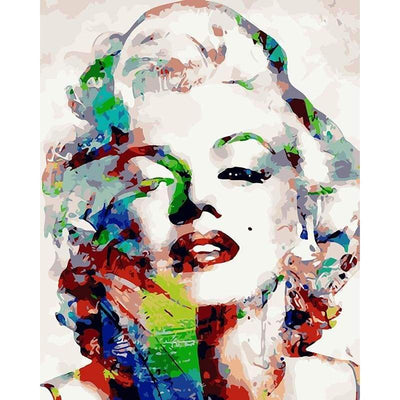 Pintura Vintage De Marilyn Monroe