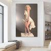 Pintura Vintage De Arte Pop De Marilyn Monroe