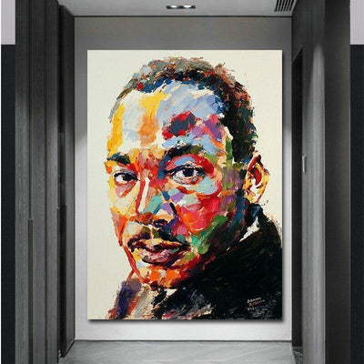 Pintura Vintage De Martin Luther King