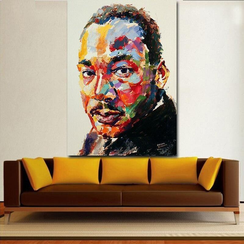 Pintura Vintage De Martin Luther King