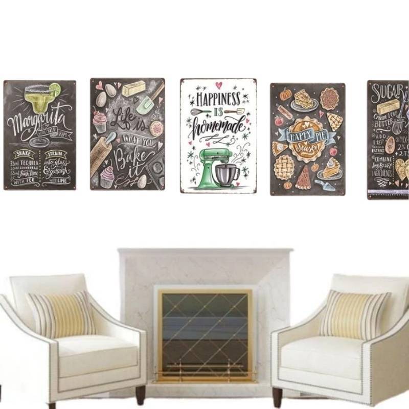 Pintura De Metal Vintage