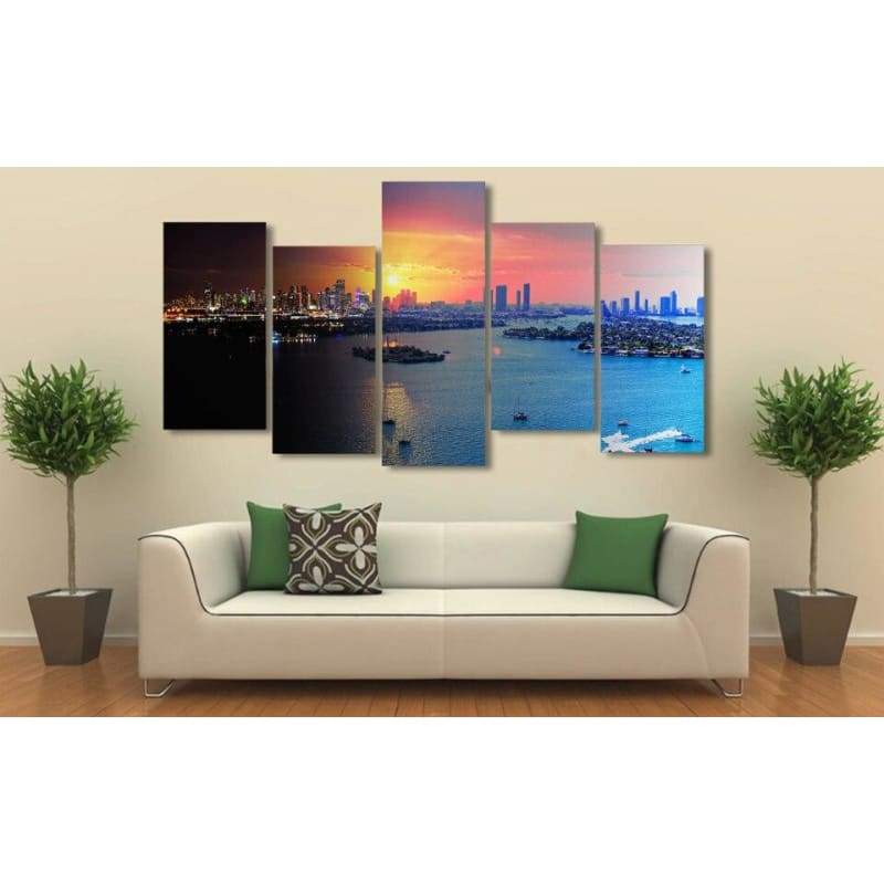 Pintura Vintage De Miami