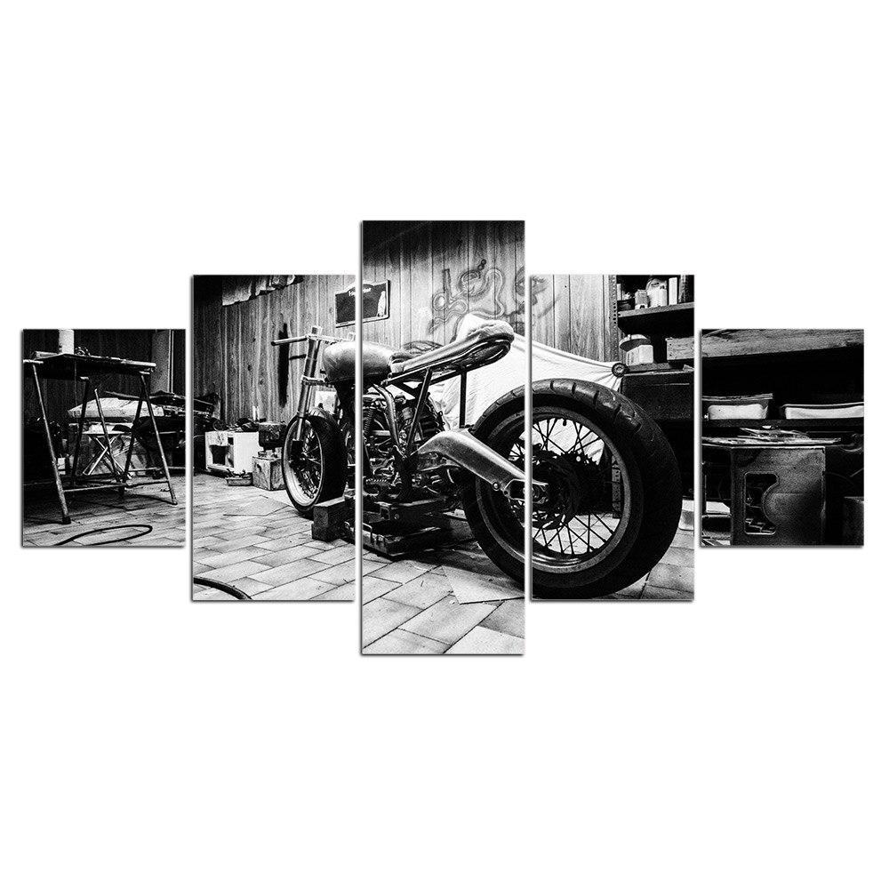 Pintura De Motocicleta Vintage