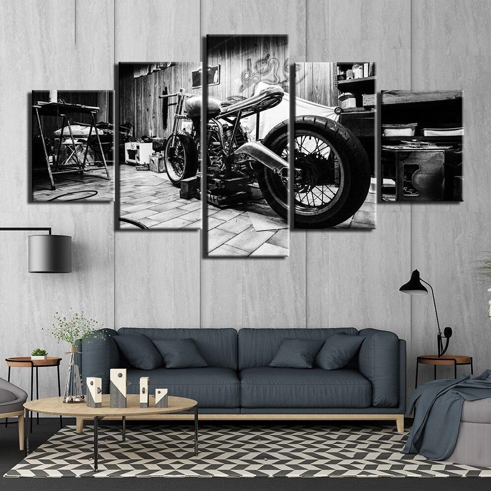 Pintura De Motocicleta Vintage