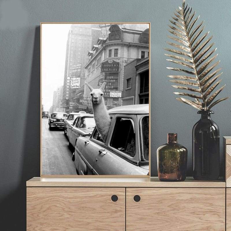 Pintura De Parede Vintage De Nova York