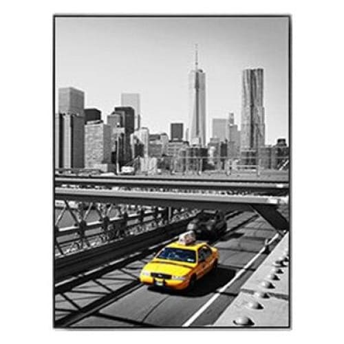 Pintura Amarela Vintage De Nova York