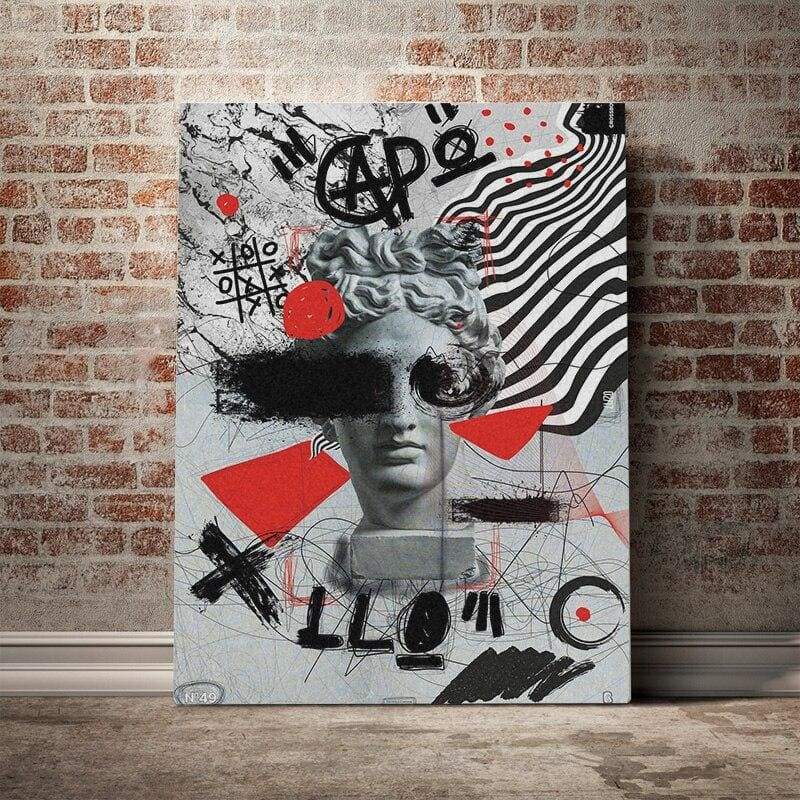 Pintura Vintage De Arte De Rua De Nova York