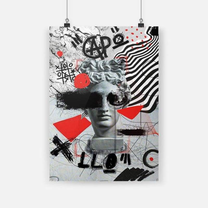 Pintura Vintage De Arte De Rua De Nova York