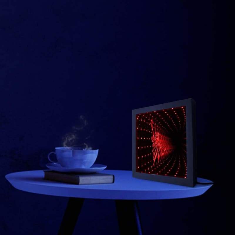 Mesa De Vidro Vintage De Nova York