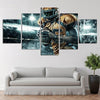 Quadro-Negro Vintage Da Nfl