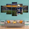 Quadro-Negro Vintage Da Nfl