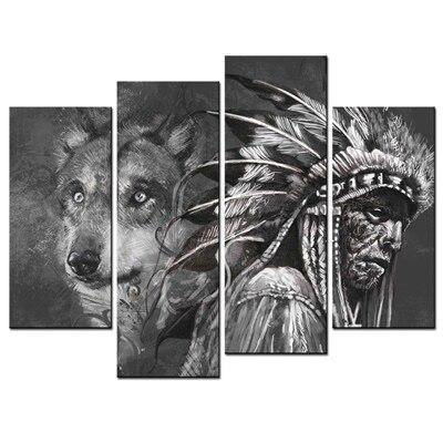 Pintura Vintage Do Oeste Americano