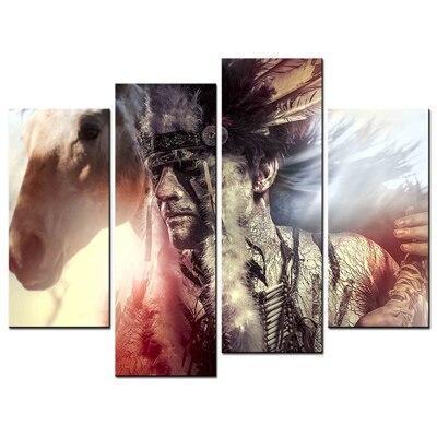 Pintura Vintage Do Oeste Americano