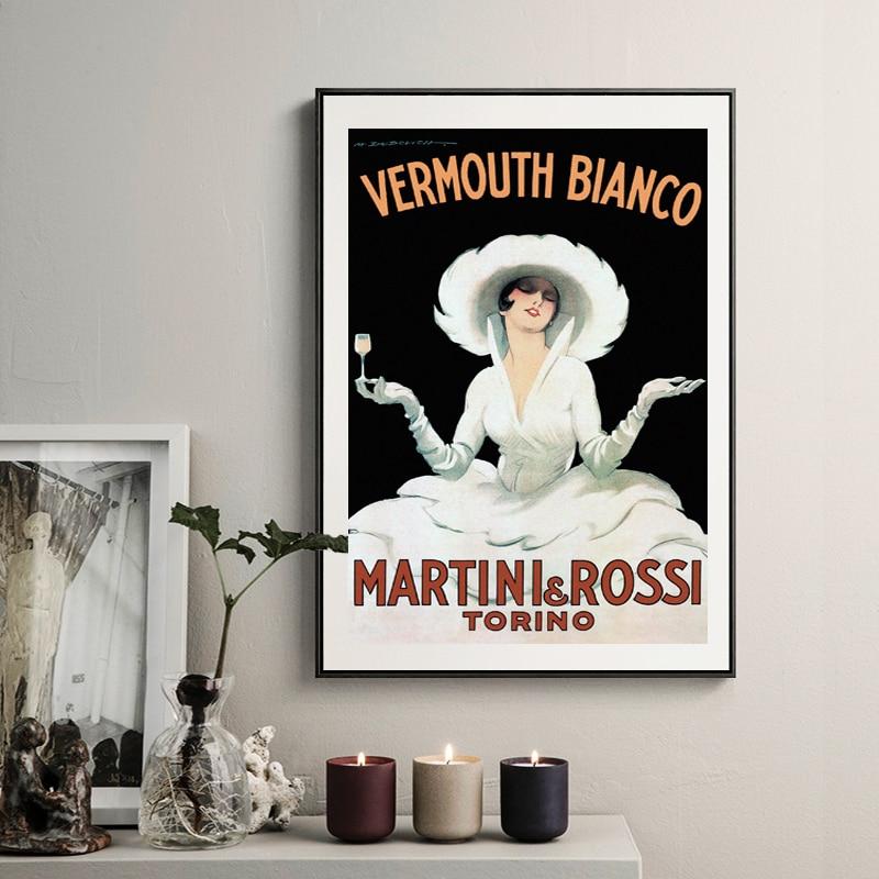 Pintura Vintage De Bar