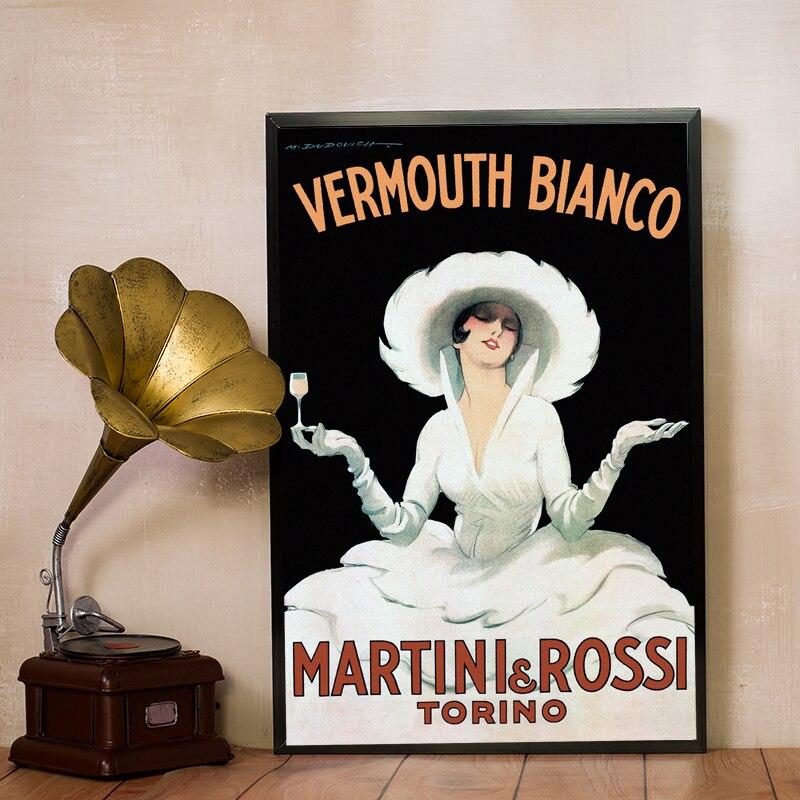 Pintura Vintage De Bar