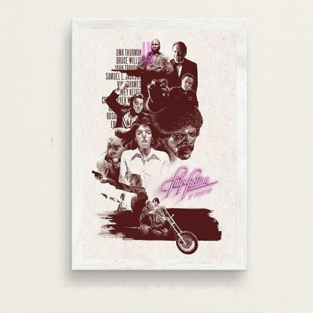 Pulp Fiction Pintura Vintage