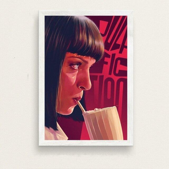 Pulp Fiction Pintura Vintage