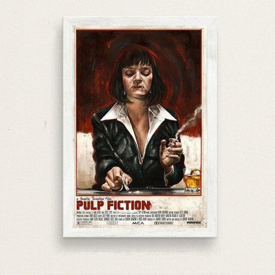 Pulp Fiction Pintura Vintage