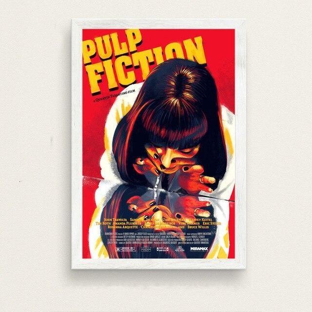 Pulp Fiction Pintura Vintage