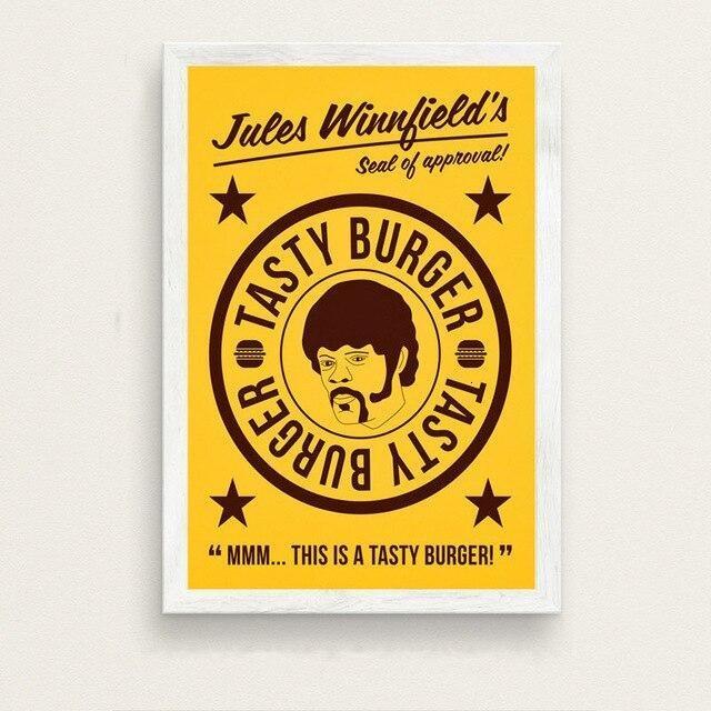 Pulp Fiction Pintura Vintage