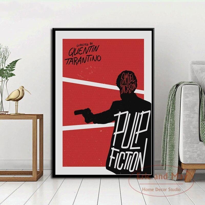 Pulp Fiction Pintura Vintage