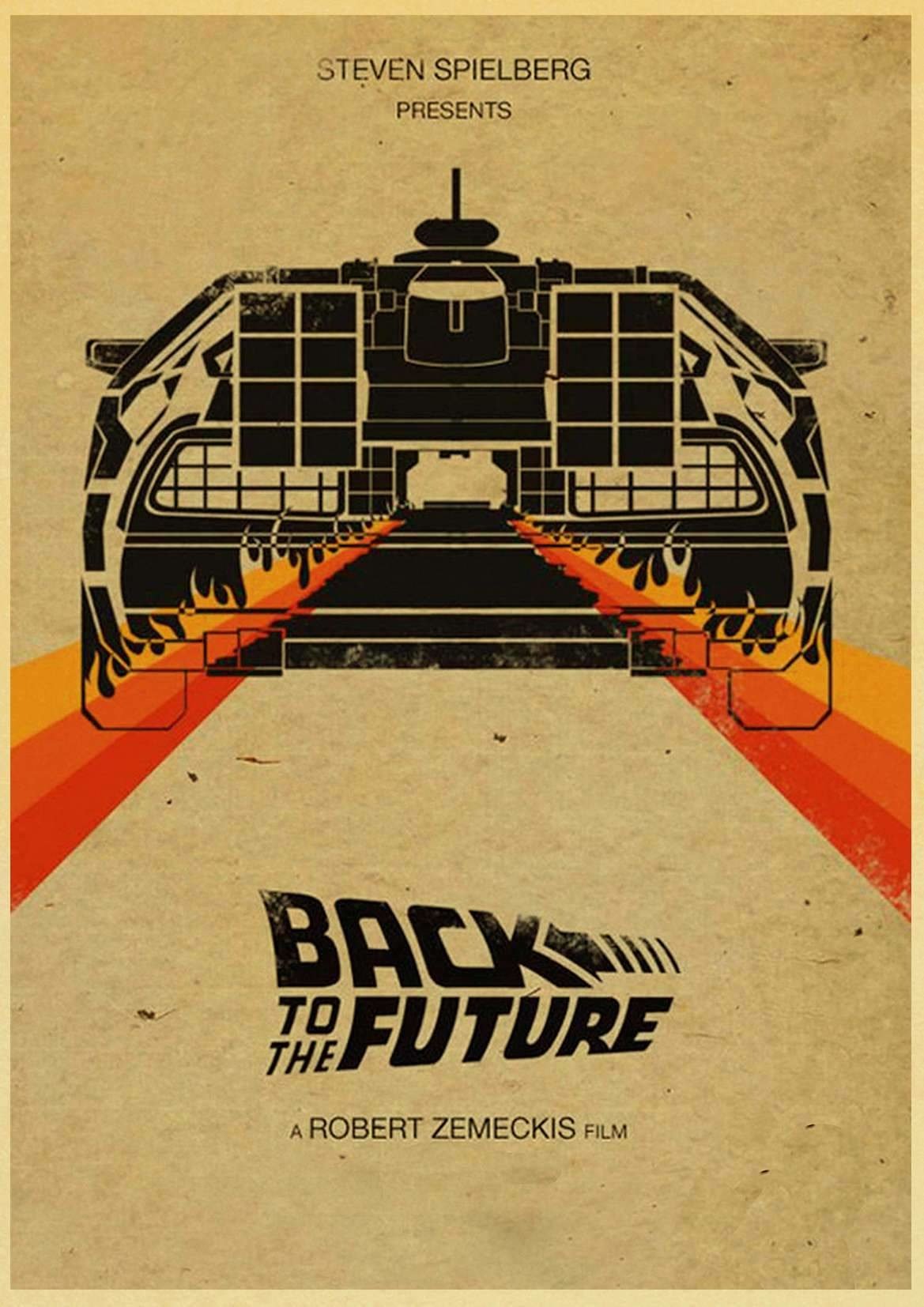 De Volta Para O Futuro Pintura Vintage