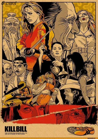 Pintura Vintage De Tarantino