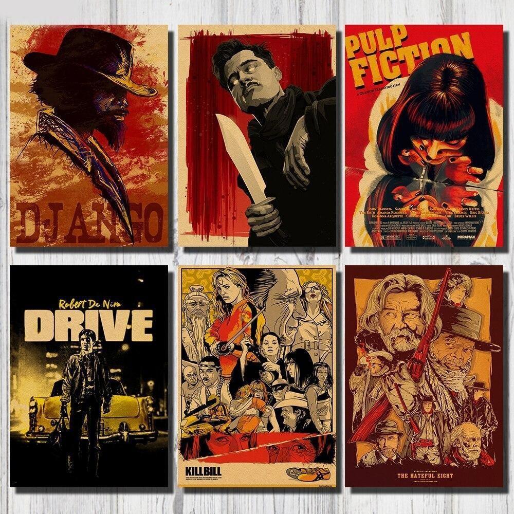 Pintura Vintage De Tarantino