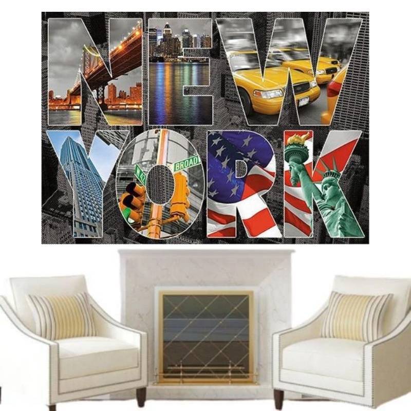 Pintura Vintage Americana