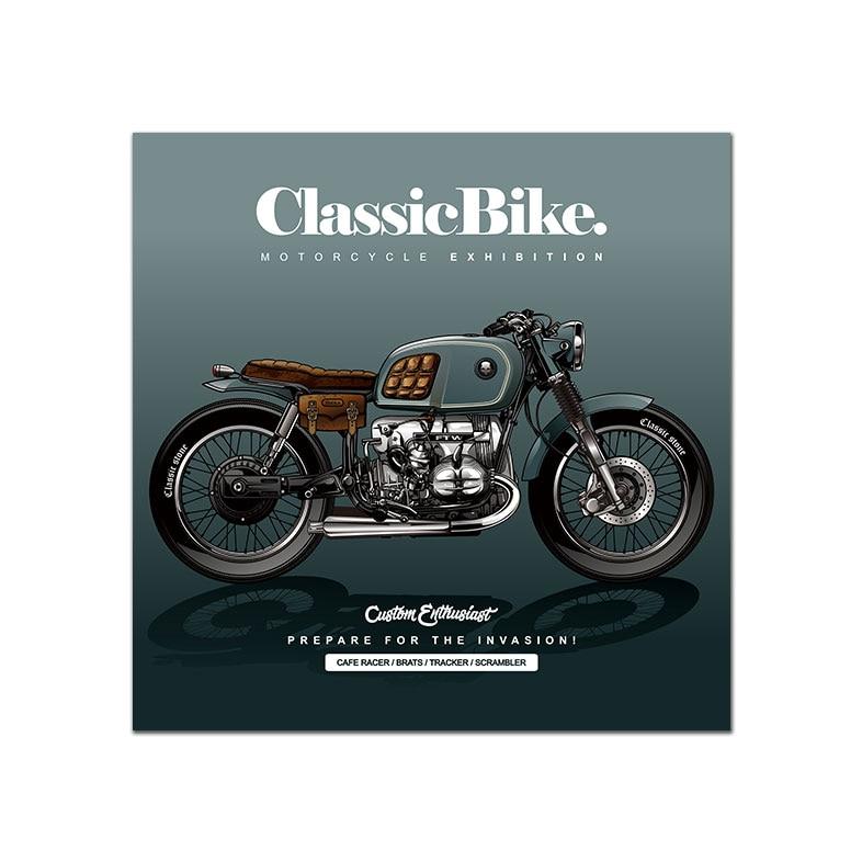 Pintura De Motocicleta Vintage