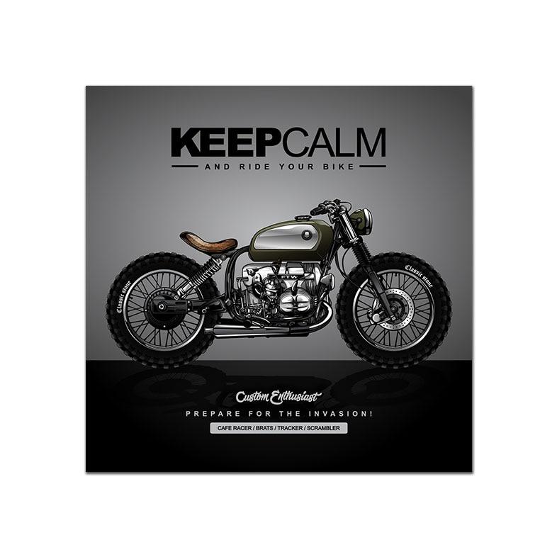 Pintura De Motocicleta Vintage