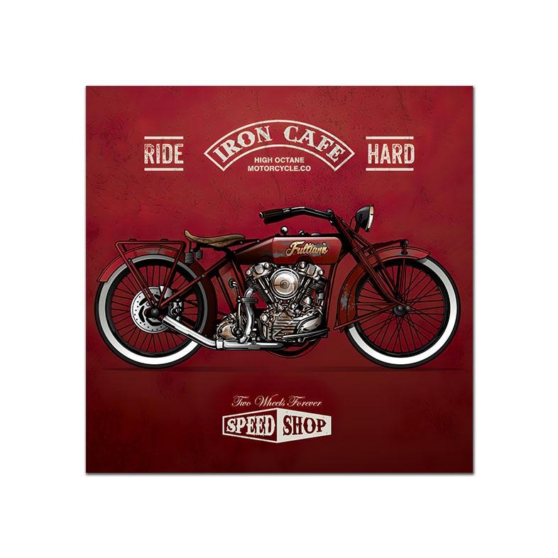 Pintura De Motocicleta Vintage