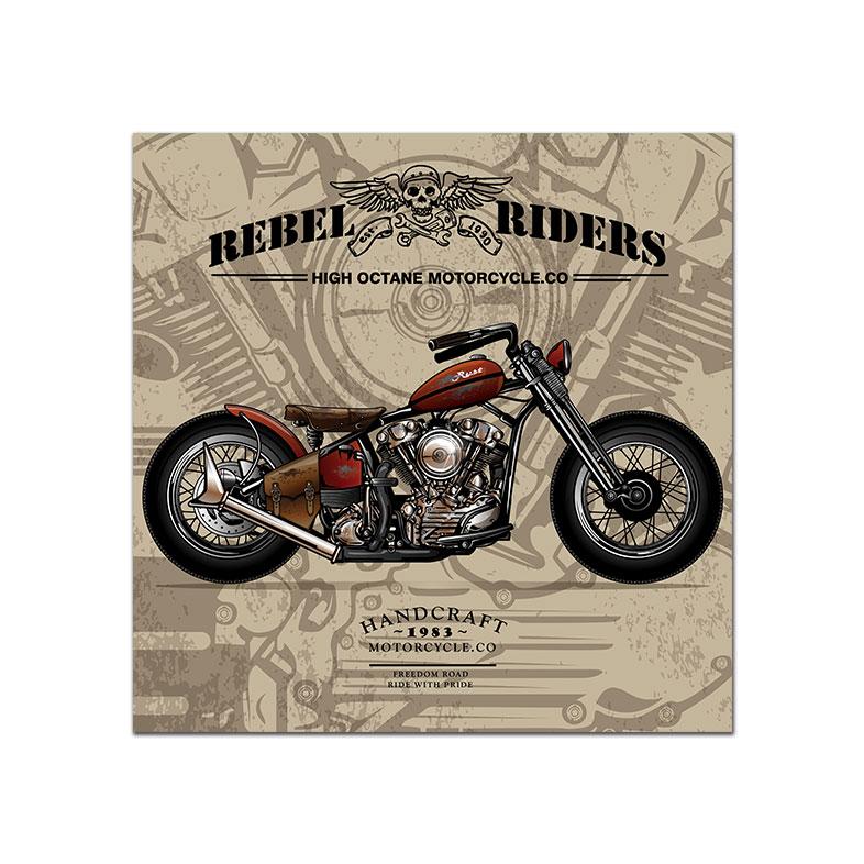Pintura De Motocicleta Vintage